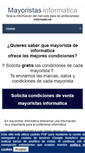 Mobile Screenshot of mayoristasinformatica.es